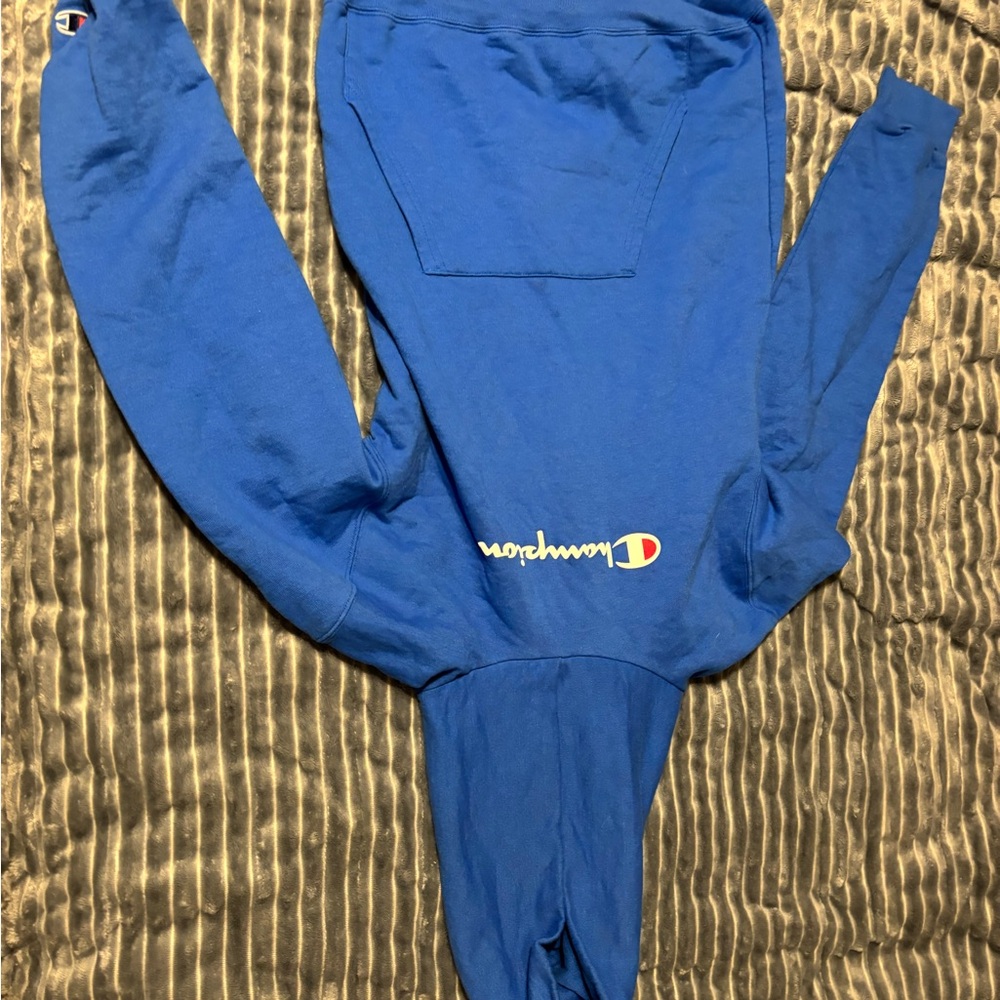 Champion Blue Hoodie